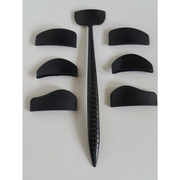 6-In-1 Silicone Printing Tool Eyeshadow Shaper Stencil Eye Makeup Stamp NEW - Picture 5 of 13